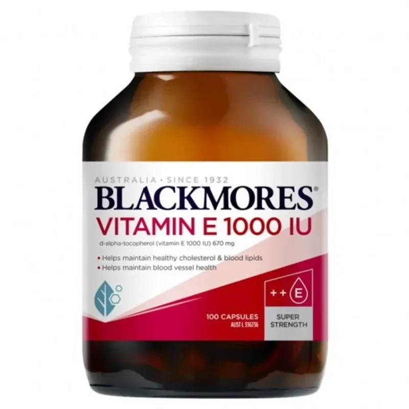 Blackmores 澳佳宝 天然维生素E 1000IU 100粒【保质期2028.05】