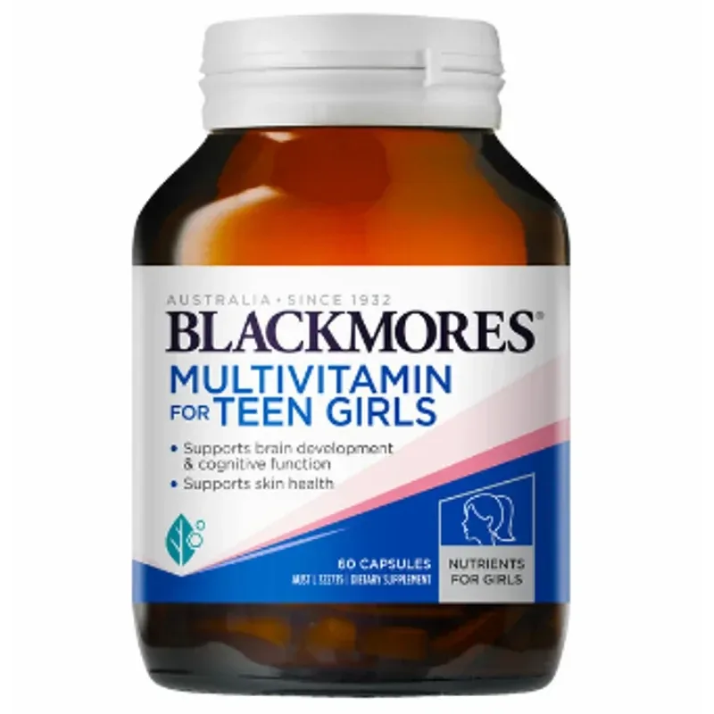 Blackmores 澳佳宝 复合营养片女孩发育配方 60粒【保质期2028.03】