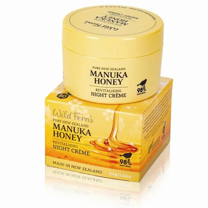 Parrs 帕氏 Manuka Honey Night Creme 麦卢卡蜂蜜晚霜100g【保质期2029.06】