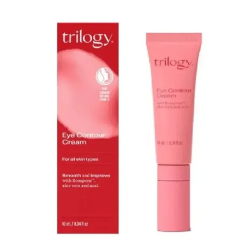 Trilogy 趣乐活 Eye Contour Cream 10ml 有机玫瑰果油眼霜焕眸眼霜10ml【保质期2029.05】