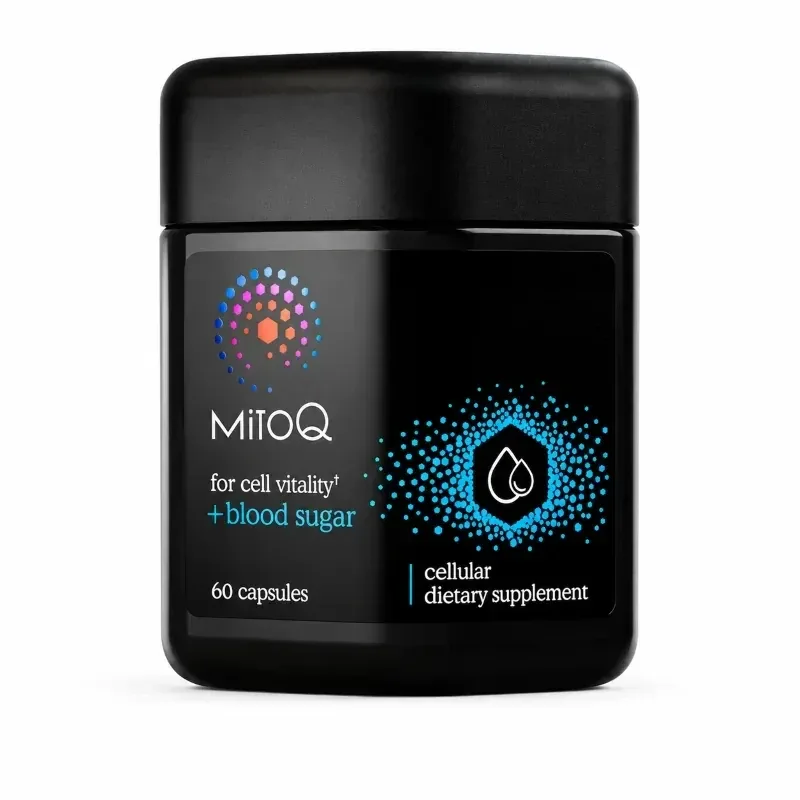 MitoQ Blood Sugar Capsule 血糖衡糖胶囊 60粒【保质期2028.04】