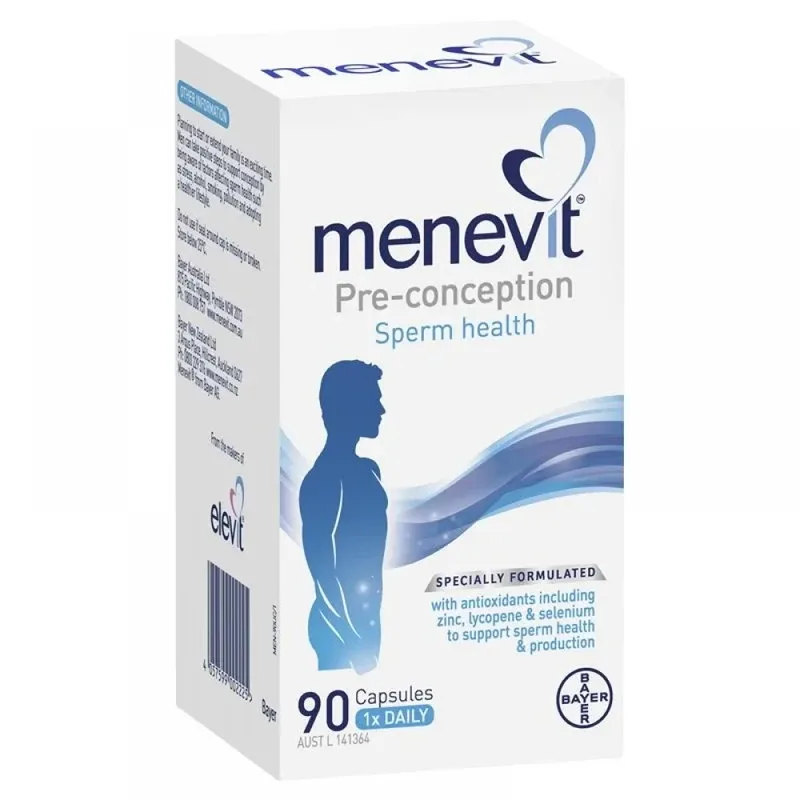 Menevit 爱乐维 男性综合维生素 90片 备孕神器 男性必备【保质期2027.12】