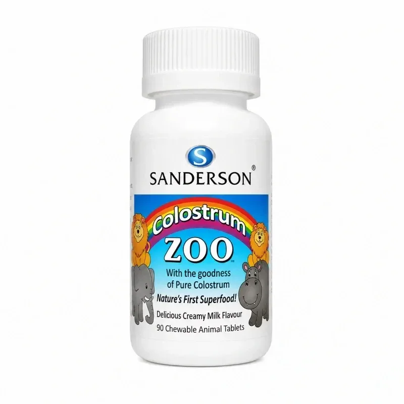 Sanderson 善德森 牛初乳咀嚼片牛奶味 90片